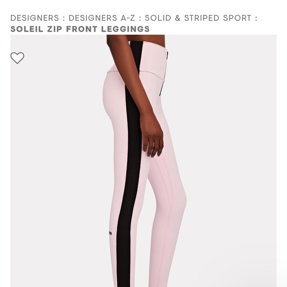 SOLID & STRIPED Pants & Jumpsuits Bandier X Solid Striped Soleil